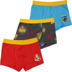 United Labels Feuerwehrmann Sam Jungen Boxershorts 3er-Pack 0129719