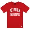 AX Armani Exchange Milan EuroLeague Herren Basketball T-Shirt 0194-2552/6605 -JELEX Geschäft 0194 2552 6605 1 1280x1280