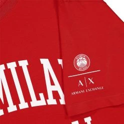 AX Armani Exchange Milan EuroLeague Herren Basketball T-Shirt 0194-2552/6605 -JELEX Geschäft 0194 2552 6605 3 1280x1280