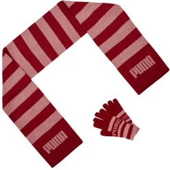 PUMA Since 48 Mädchen Handschuhe Schal-Set 051110-01