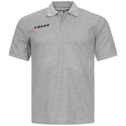 Zeus Basic Herren Polo-Shirt Grau