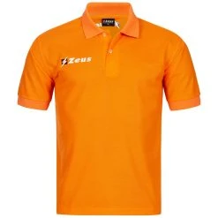 Zeus Basic Herren Polo-Shirt Orange