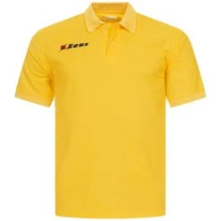 Zeus Basic Herren Poloshirt Gelb