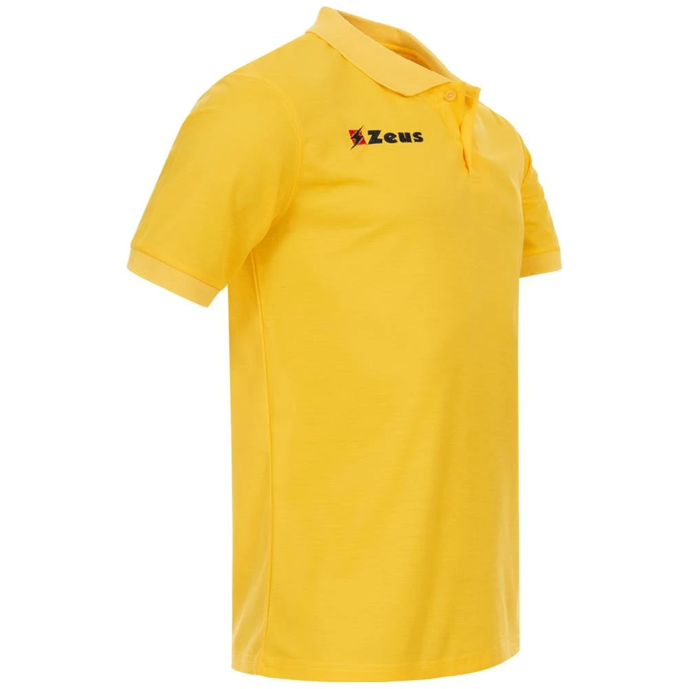 Zeus Basic Herren Poloshirt Gelb 4 Zeus Basic Herren Poloshirt Gelb – Bild 2