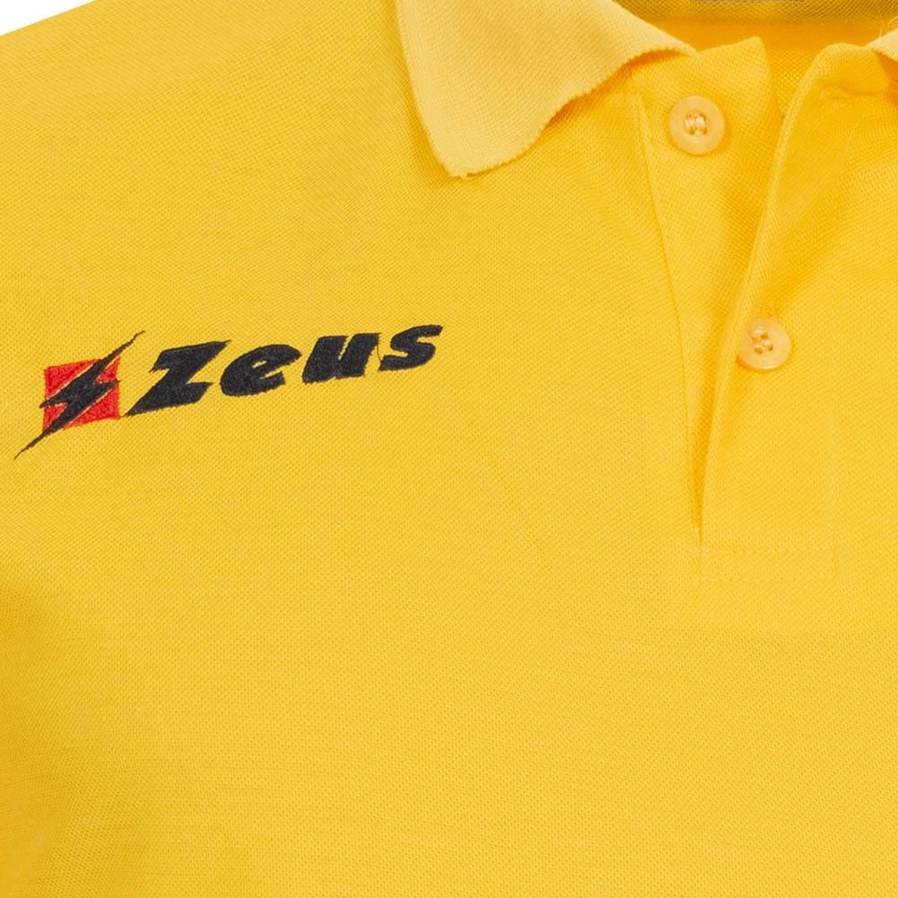Zeus Basic Herren Poloshirt Gelb 6 Zeus Basic Herren Poloshirt Gelb – Bild 4