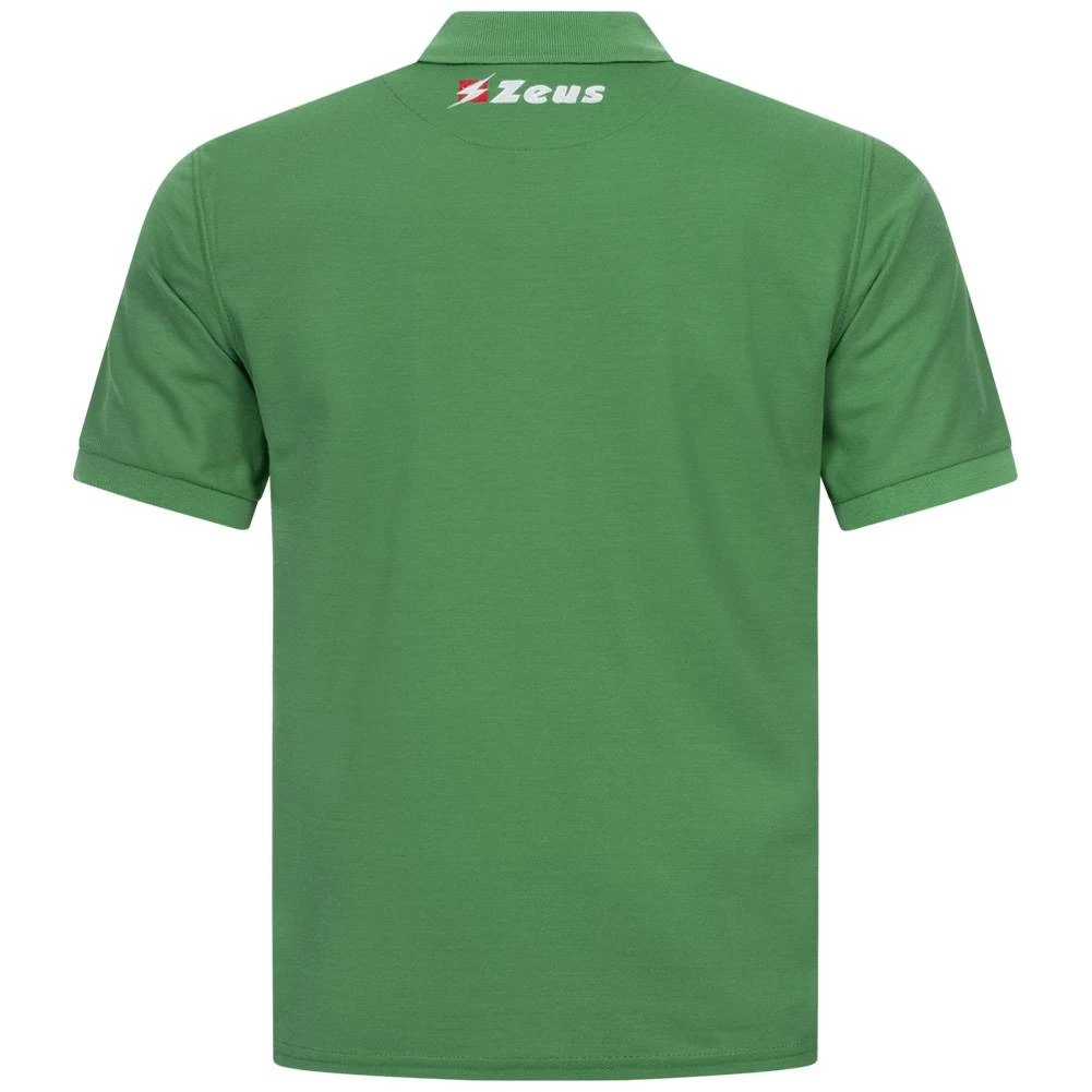 Zeus Basic Herren Poloshirt Grün 5 Zeus Basic Herren Poloshirt Grün – Bild 3