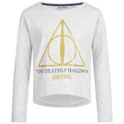 Harry Potter Und Die Heiligtümer Des Todes Kinder Langarmshirt Grau