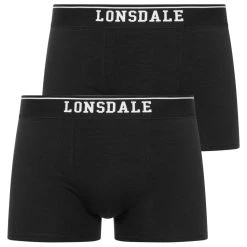 Lonsdale Oxfordshire Herren Boxershorts 2er-Pack 113859-1099