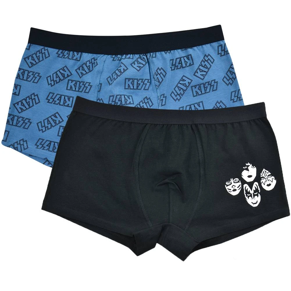 United Labels KISS® Herren Retro Boxershorts 2er-Pack 127344 3 United Labels KISS® Herren Retro Boxershorts 2er-Pack 127344