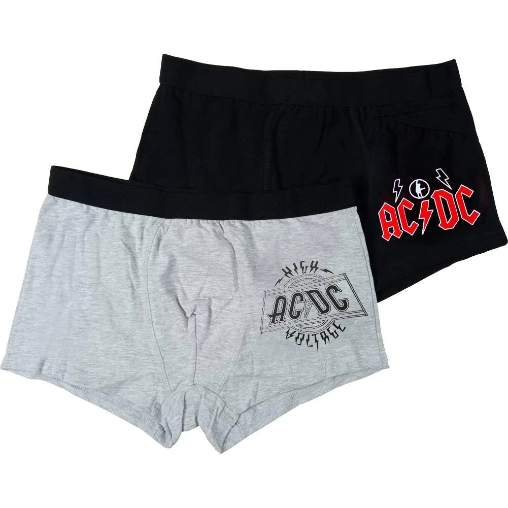 United Labels ACDC® Herren Boxershorts 2er-Pack 128474 3 United Labels ACDC® Herren Boxershorts 2er-Pack 128474