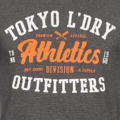 Tokyo Laundry Cloud Herren T-Shirt 1C16074R Dark Grey Micro Stripe -JELEX Geschäft 1C16074R Dark Grey Micro Stripe 4 1280x1280