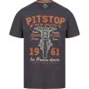 Sth. Shore Pitstop Herren T-Shirt 1C18090 Ebony -JELEX Geschäft 1C18090 Ebony 1 1280x1280