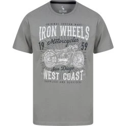 Sth. Shore Iron Wheels Herren T-Shirt 1C18102 Frost Grey