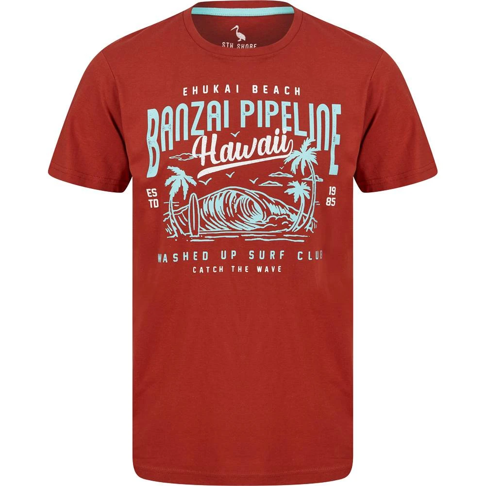 Sth. Shore Banzai Pipeline Herren T-Shirt 1C18106 Bossa Nova 3 Sth. Shore Banzai Pipeline Herren T-Shirt 1C18106 Bossa Nova