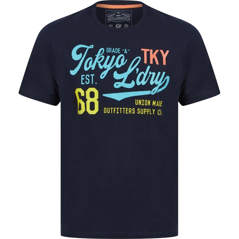 Tokyo Laundry Cleverland Herren T-Shirt 1C18107 Sky Captain Navy 3 Tokyo Laundry Cleverland Herren T-Shirt 1C18107 Sky Captain Navy