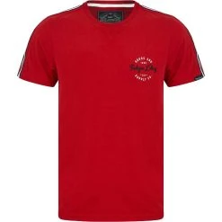 Tokyo Laundry Taper Herren T-Shirt 1C18174 Barados Cherry