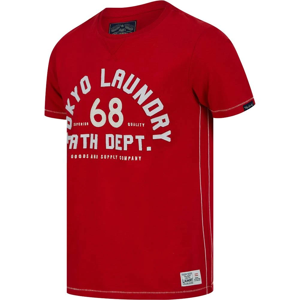 Tokyo Laundry Hamberts Herren T-Shirt 1C18204 Barados Cherry 4 Tokyo Laundry Hamberts Herren T-Shirt 1C18204 Barados Cherry – Bild 2