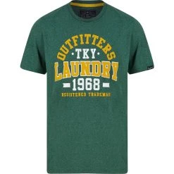 Tokyo Laundry Edit Herren T-Shirt 1C18218 Green Grindle