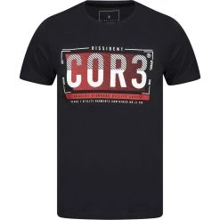 DNM Dissident Boxer Herren T-Shirt 1C18351 Jet Black