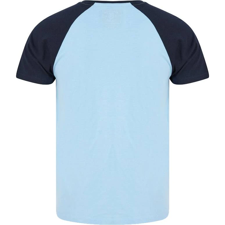 Kensington Stutfield Herren Baseball T-Shirt 1C18439 Blue Bell 4 Kensington Stutfield Herren Baseball T-Shirt 1C18439 Blue Bell – Bild 2