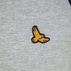 Kensington Stutfield Herren Baseball T-Shirt 1C18439 Light Grey Marl -JELEX Geschäft 1C18439 Light Grey Marl 3 1280x1280