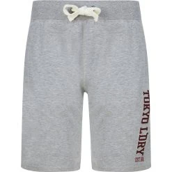 Tokyo Laundry Sports Dept Herren Sweat Shorts 1G18187 Light Grey Marl