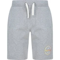 Tokyo Laundry Rainbow Surf Herren Sweat Shorts 1G18189 Light Grey Marl