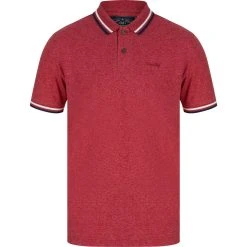 Tokyo Laundry Thornwood Herren Polo-Shirt 1X15426R1 Chili Pepper