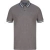Tokyo Laundry Thornwood Herren Polo-Shirt 1X15426R1 Dark Gull Grey