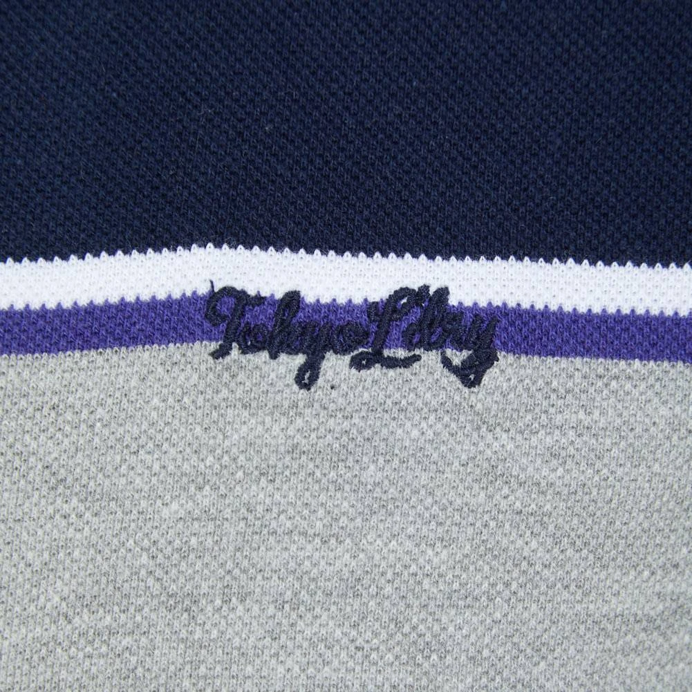 Tokyo Laundry Nova Herren Polo-Shirt 1X18185 Light Grey Marl 5 Tokyo Laundry Nova Herren Polo-Shirt 1X18185 Light Grey Marl – Bild 3