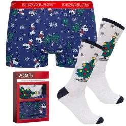 Die Peanuts – Snoopy Herren Socken & Boxershorts 2er-Set 212063524-A