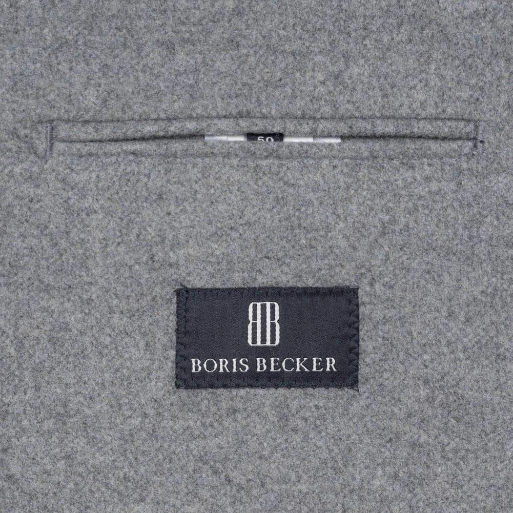 BORIS BECKER "Less" Herren Premium Woll Blazer Sakko 21WBBMJKT00011-GREY 6 BORIS BECKER "Less" Herren Premium Woll Blazer Sakko 21WBBMJKT00011-GREY – Bild 5
