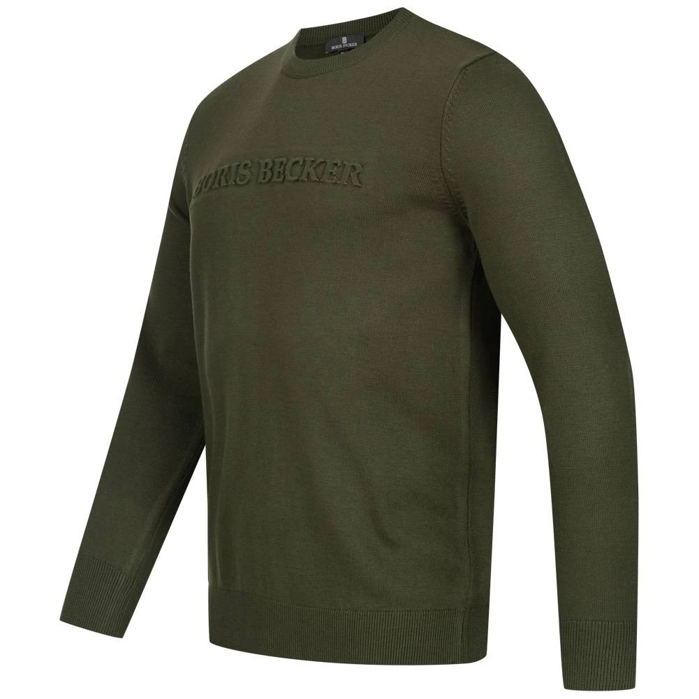 BORIS BECKER "Taylor" Herren Pullover 21WBBMJMP00002-KHAKI 4 BORIS BECKER "Taylor" Herren Pullover 21WBBMJMP00002-KHAKI – Bild 2