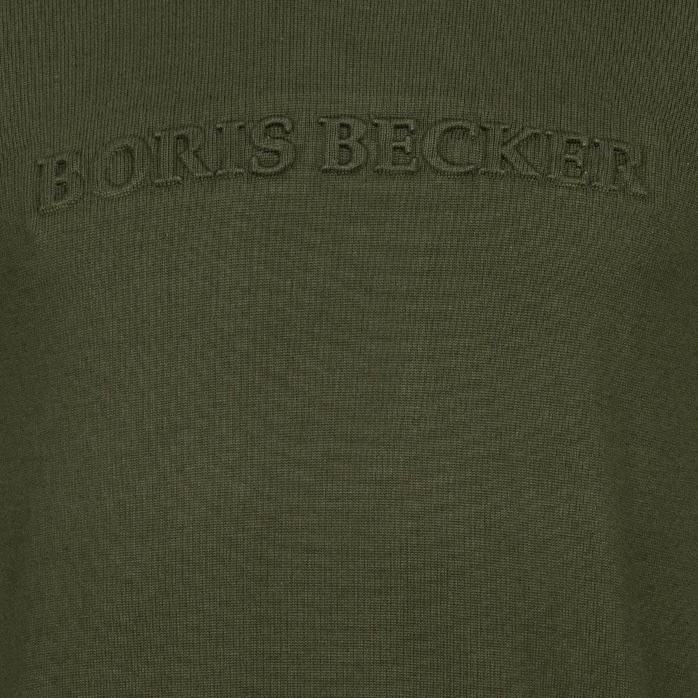BORIS BECKER "Taylor" Herren Pullover 21WBBMJMP00002-KHAKI 6 BORIS BECKER "Taylor" Herren Pullover 21WBBMJMP00002-KHAKI – Bild 4