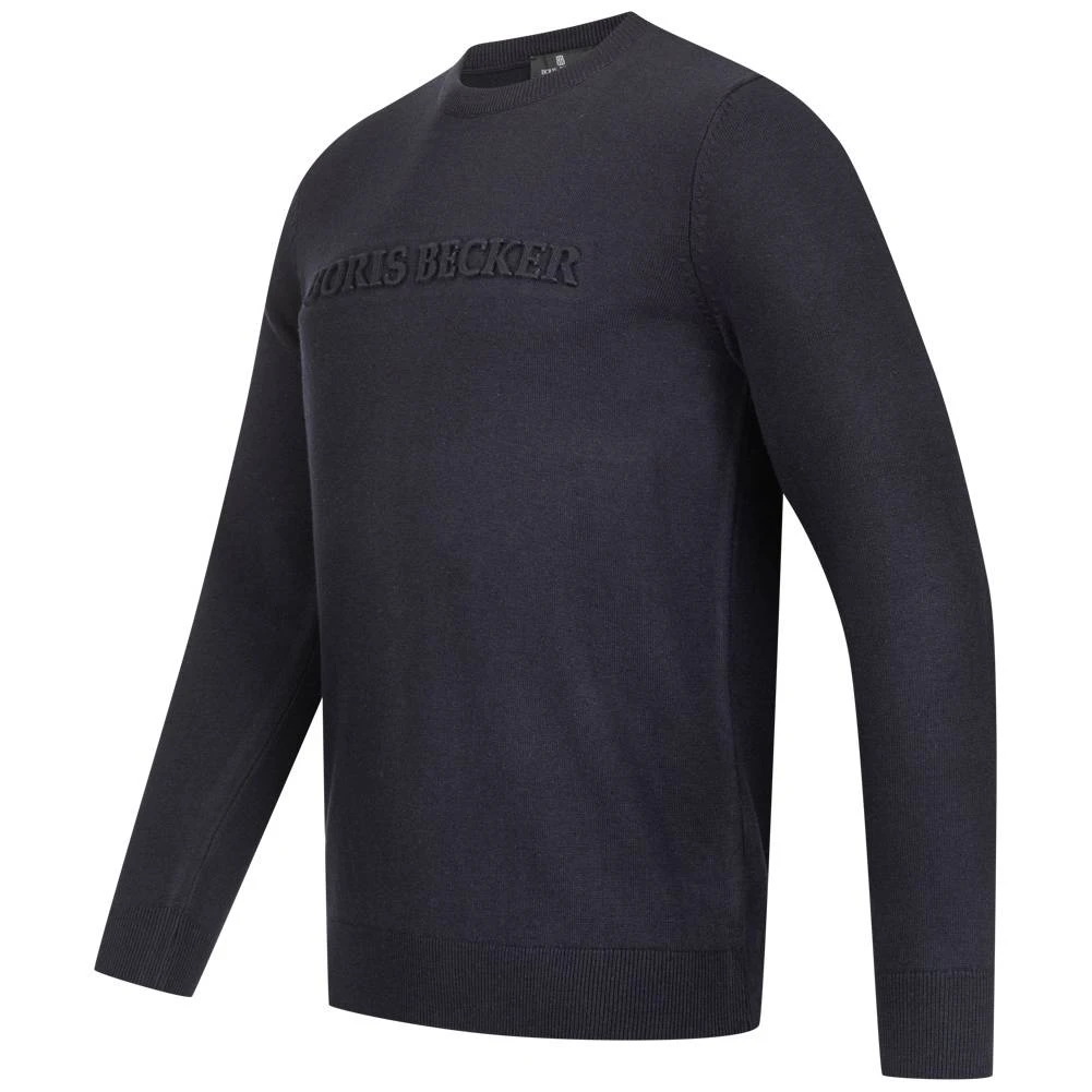 BORIS BECKER "Taylor" Herren Pullover 21WBBMJMP00002-NAVY 4 BORIS BECKER "Taylor" Herren Pullover 21WBBMJMP00002-NAVY – Bild 2