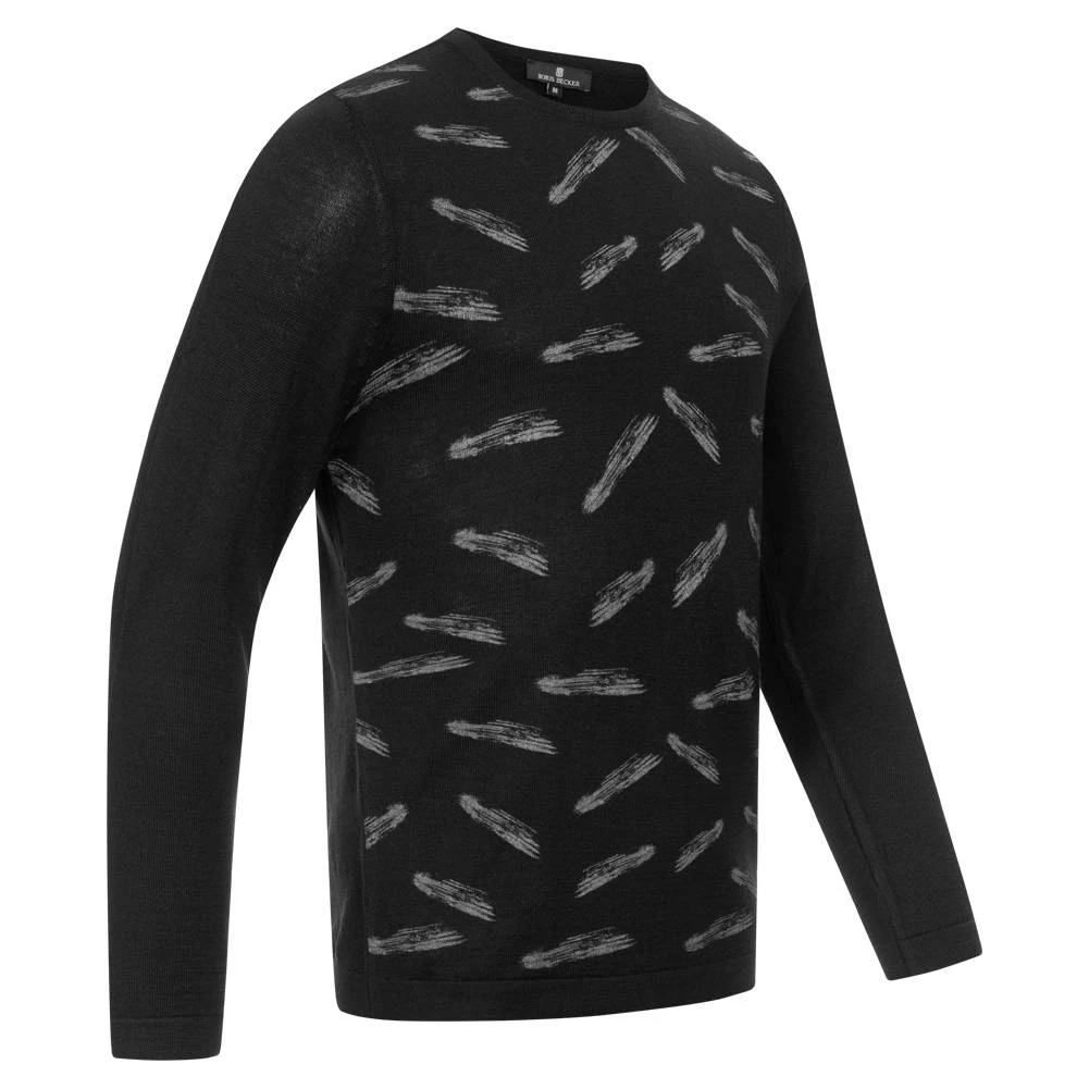 BORIS BECKER "Boras" Herren Wollpullover 21WBBMJMP00014-BLACK 4 BORIS BECKER "Boras" Herren Wollpullover 21WBBMJMP00014-BLACK – Bild 2