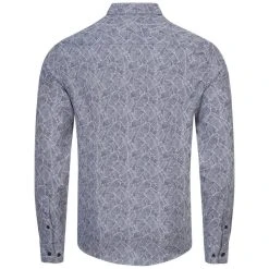 BORIS BECKER Kenneth Herren Langarm Hemd 21WBBMSHT00003-NAVY -JELEX Geschäft 21WBBMSHT00003 NAVY 3 1280x1280