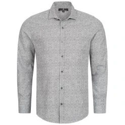 BORIS BECKER "Aldo" Herren Langarm Hemd 21WBBMSHT00004-GREY