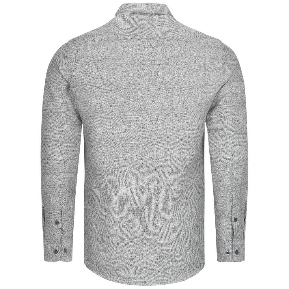 BORIS BECKER "Aldo" Herren Langarm Hemd 21WBBMSHT00004-GREY 5 BORIS BECKER "Aldo" Herren Langarm Hemd 21WBBMSHT00004-GREY – Bild 3