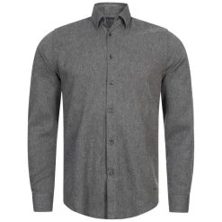 BORIS BECKER "Aymara" Herren Langarm Hemd 21WBBMSHT00013-BLACK