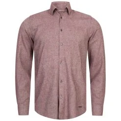 BORIS BECKER "Aymara" Herren Langarm Hemd 21WBBMSHT00013-BORDEAUX