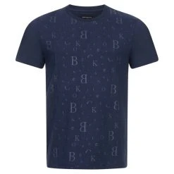 BORIS BECKER "Bell" Herren Premium T-Shirt 21WBBMTST00007-NAVY