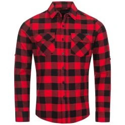 CRIMINAL DAMAGE Jack Herren Langarm Hemd 3258