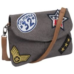 New Rebels Salini Canvas Clutch Handtasche 22 X 2 X 15 Cm 41116538