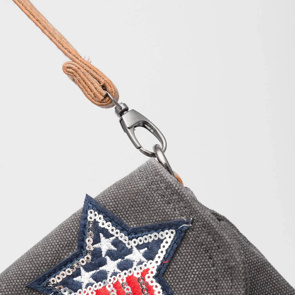 New Rebels Salini Canvas Clutch Handtasche 22 X 2 X 15 Cm 41116538 5 New Rebels Salini Canvas Clutch Handtasche 22 X 2 X 15 Cm 41116538 – Bild 3