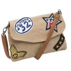 New Rebels Salini Canvas Clutch Handtasche 22 X 2 X 15 Cm 41116555