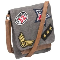 New Rebels Salini Canvas Schultertasche 19 X 3 X 15 Cm 41116638