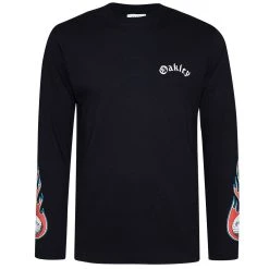 Oakley Flames Herren Langarmshirt 457976-02E