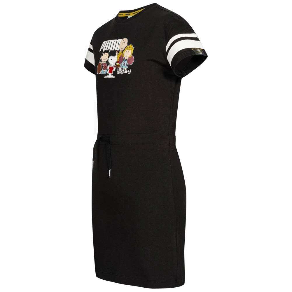 PUMA X PEANUTS Mädchen T-Shirt Kleid 531823-01 4 PUMA X PEANUTS Mädchen T-Shirt Kleid 531823-01 – Bild 2
