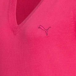 PUMA V-Neck Plain Damen Pullover 550395-05 -JELEX Geschäft 550395 05 4 1280x1280